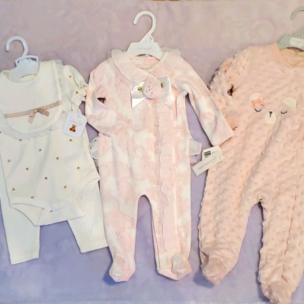 6-9 Months Baby Girl Sleepwear Bundle ❤️